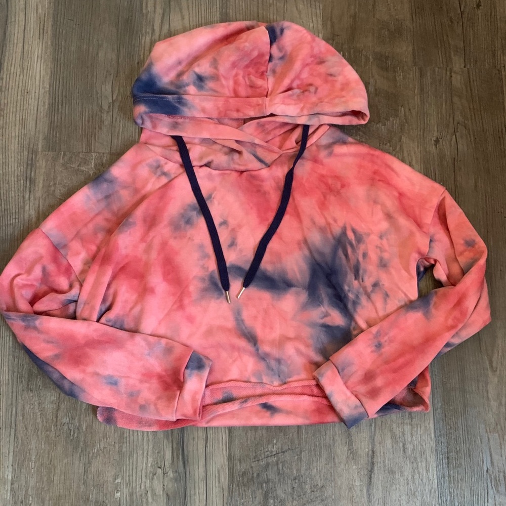 Tie dyed crop top